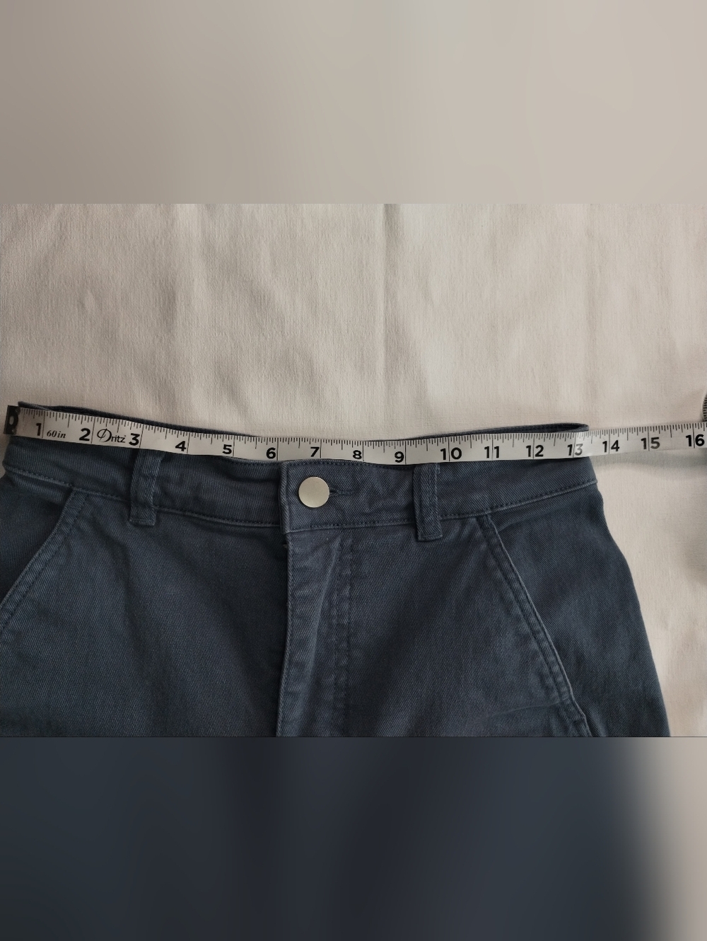 Everlane Women's Slate Blue Chinos Size (2) - Picture 6 of 11
